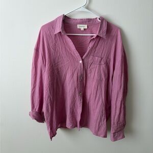 Bohme Mauve Button-Down Shirt